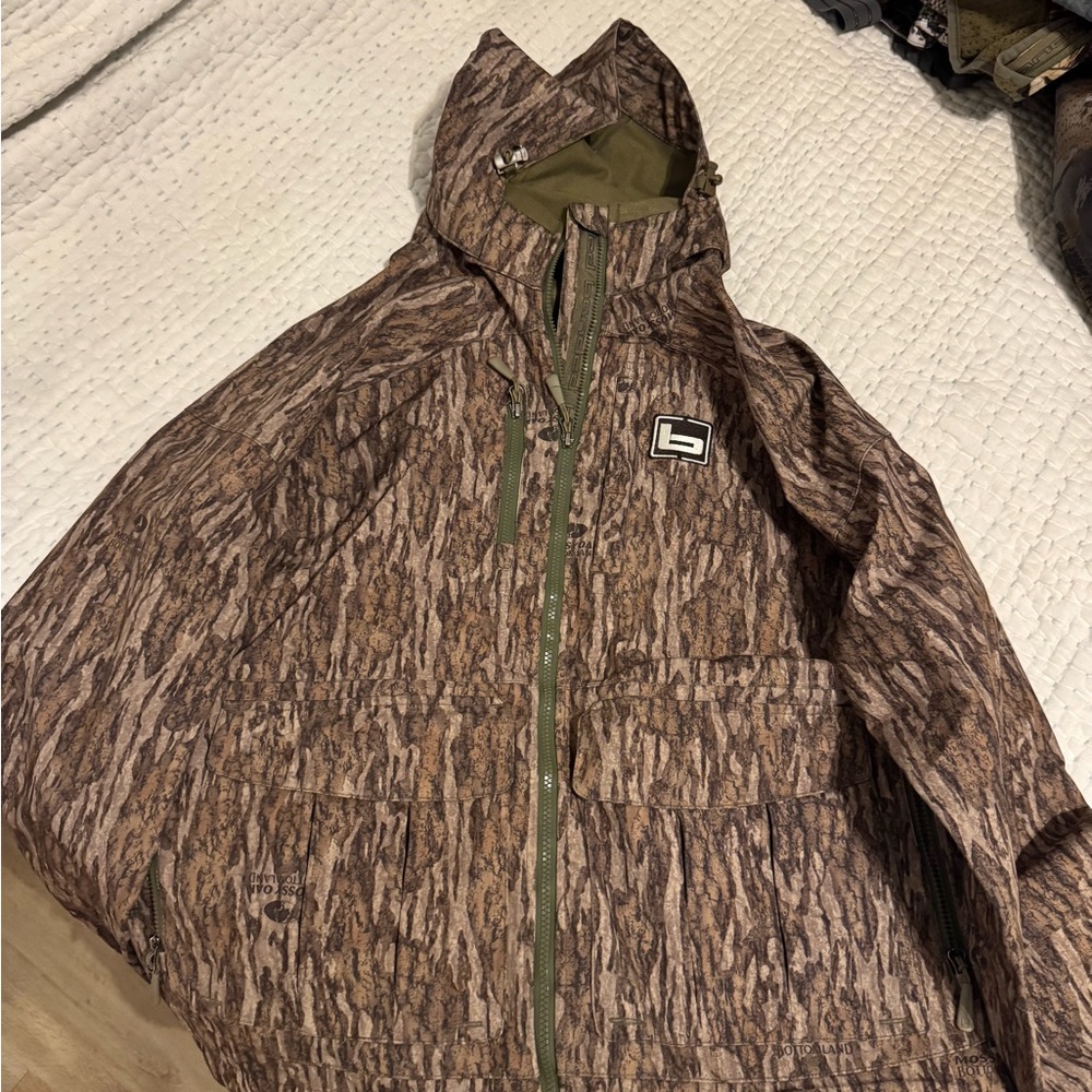 Banded Bottomland Fullzip heavy rain jacket